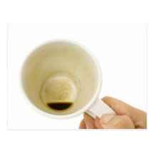 Tom kaffekopp vykort
