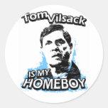 Tom Vilsack är min homeboy Rund Klistermärke