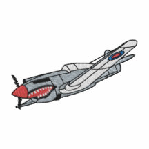Tomahawk P-40 Broderade Jackor