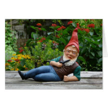 Tomte Nisse, aka jultomten Hälsningskort