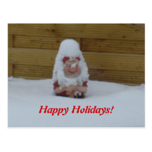 Tomte Nisse, aka jultomten Vykort