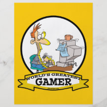TONÅRING DEN MEST UNDERBARA PCGAMEREN FÖR VÄRLDAR  CUSTOM FLYER
