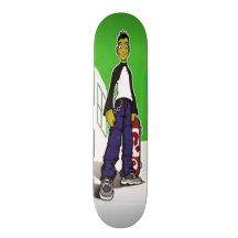 Tonåring skateboarderen - Skateboard