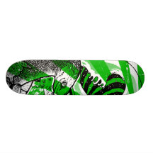 Tonårs- MutantTsunami Surfin Skateboard Deck
