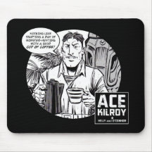 Topp- Kilroy "kopp O'Kona" Mousepad Musmattor