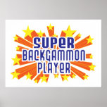 Toppen Backgammonspelare Posters
