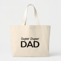 Toppen Duper pappa Tote Bag