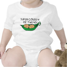 Toppen kusin av twillingarpoden t-shirt