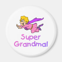 Toppen mormor (flyget) kylskåpsnagnet