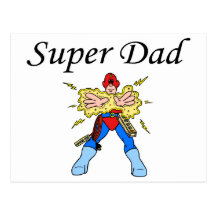 Toppen pappa (elkraften) vykort