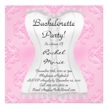 Toppet gulligt Bachelorette party Tillkännagivande