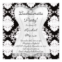 Toppet gulligt Bachelorette party Tillkännagivande