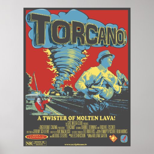 Torcano! Affisch