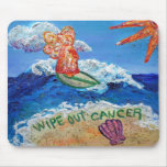 Torka ut cancerängeln Mousepad Mus Matta