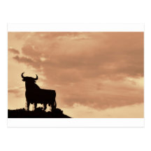 Toro Tarjeta Postal