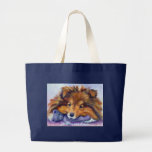 Tote bags för Shetland Sheepdog