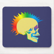 Totenkopf Schädel Punk skull Mousepads