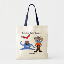 Toto för Quantum snurrandedoktorer Tote Bags