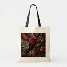Totot för konst för färgharmoniabstrakt hänger lös tote bag