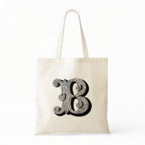 Totot för Monogram "B" hänger lös Kasse