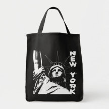 Totot för New York souvenir NY hänger lös Landmark Tygkasse