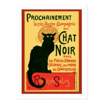 Tournée du Prata Noir, Theophile Steinlen Vykort