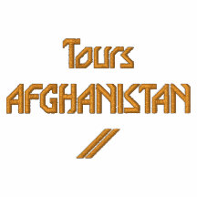 Tours AFGHANISTAN Broderad Hoodie