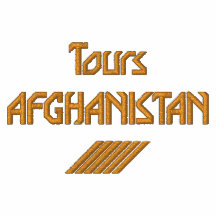 Tours AFGHANISTAN Broderade Tröjor Med Luva