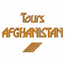 Tours AFGHANISTAN Broderade Tröjor Med Luva