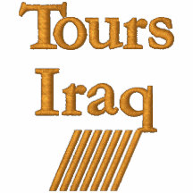 Tours Irak Broderad Luvtröja