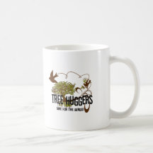Träd Huggers är för fåglarna Mugg