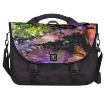 TRÄDGÅRD FÖR ZEN FÖR RICHSHAW-PENDLARE… MONETS LAPTOP COMPUTER BAG
