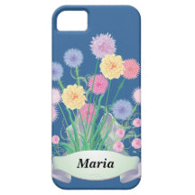 Trädgårdblommor iPhone 5 Case-Mate Fodraler