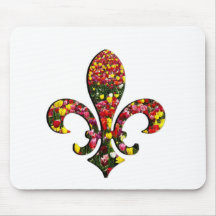 Trädgårds- blomma Tulpan Fleur De Lis Orleans Musmatta