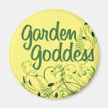 Trädgårds- gudinna magneter