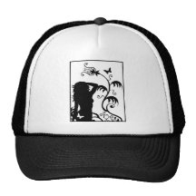 Trädgårds- Lady. för nöje Baseball Hat