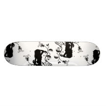 Trädgårds- Lady. för nöje Skateboard Deck