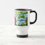 Trädgårds- Laughter! Röda Rhodies för kaffemugg tr