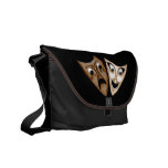 Tragedi & komedi messenger bag