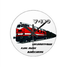Traindesign Babelsberg Uhr