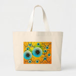Tranceblommor hänger lös tote bags