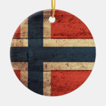 Tränorgeflagga Juldekoration