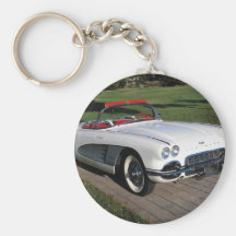 Transport 077, klassikerbilar, corvette, en klassi nyckel ring
