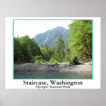 Trappuppgångflod, Washington Affischer
