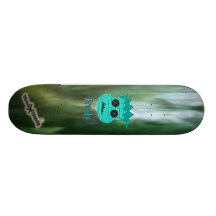 Träsk för Voodoohuvud~ Anpassad Skate Board