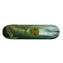 Träsk för Voodoohuvud~ Skateboard Deck