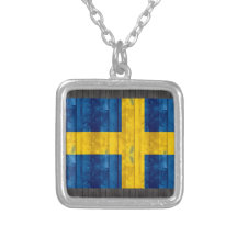 Träsvenskflagga Hängsmycken