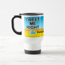 Travel mug - Tweet jag rätt Kaffe Muggar