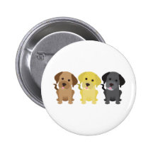 Tre Labrador Retrievers Pins