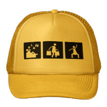 Tre lite bilder - kvinnor 2 baseball hat